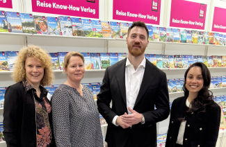 Das Reise Know-How Team auf der Leipziger Buchmesse