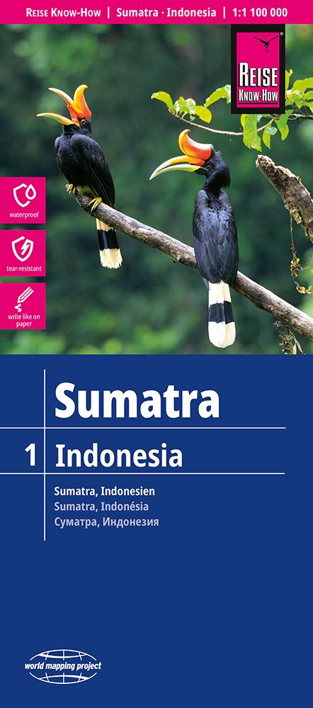 Landkarte Sumatra 2024 Cover