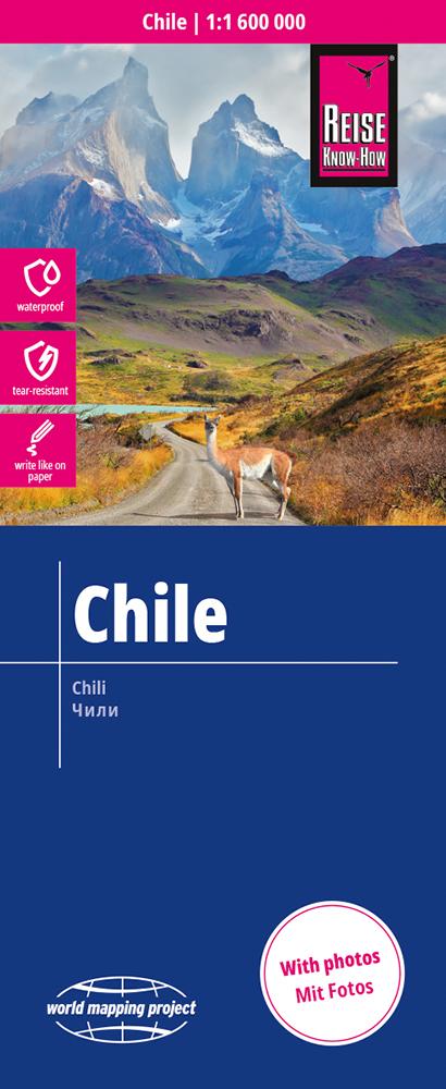 Landkarte Chile 2025 Cover
