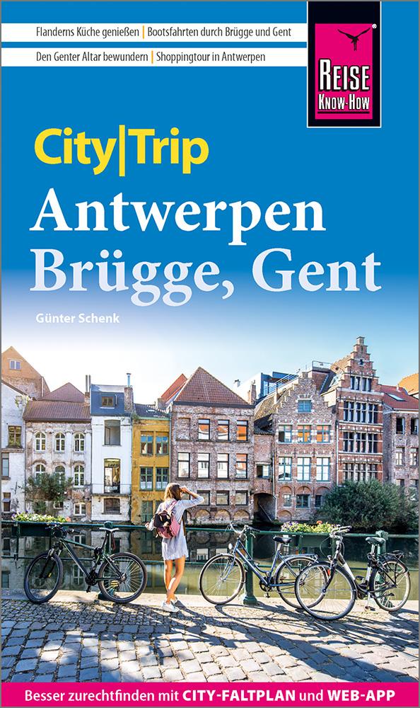 Buchcover Reiseführer CityTrip Antwerpen, Brügge, Gent
