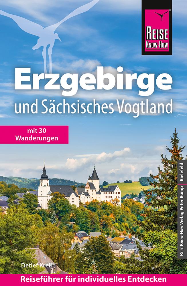 Buchcover Reiseführer Erzgebirge und Sächsisches Vogtland