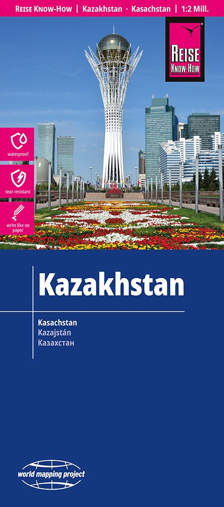 Landkarte Kasachstan 2025 Cover