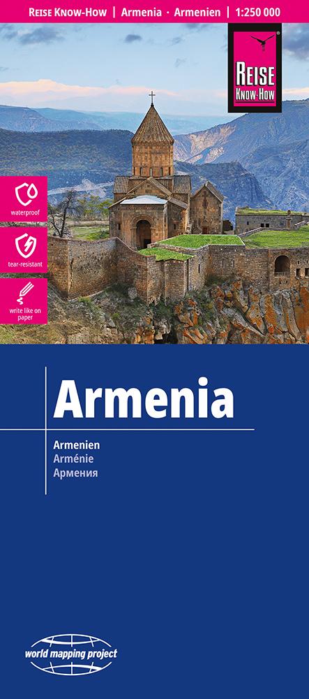 Landkarte Armenien 2025 Cover