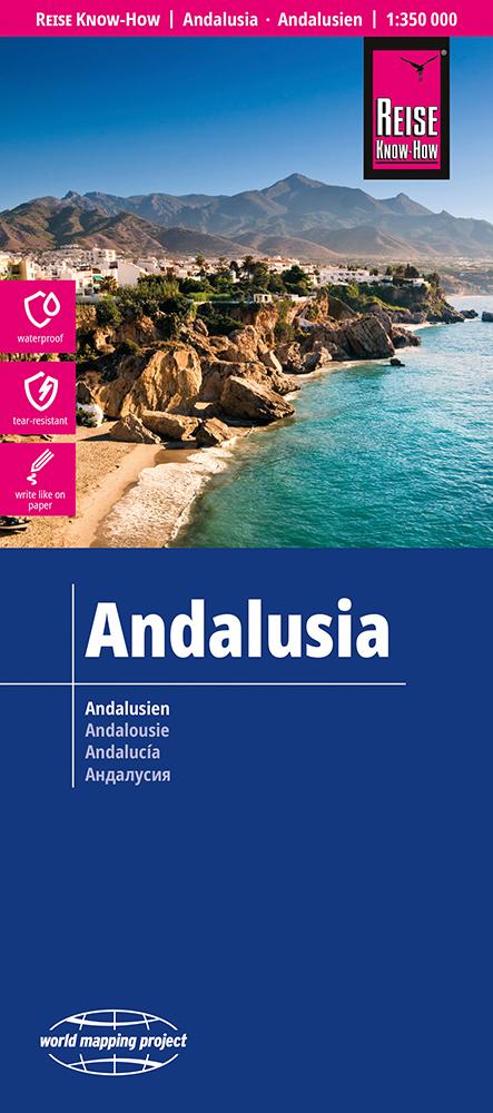 Landkarte Andalusien 2025 Cover