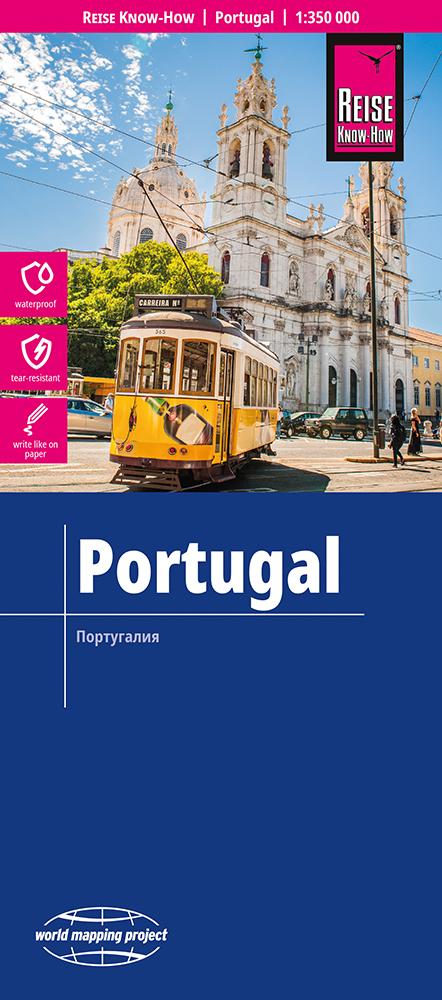 Landkarte Portugal 2025 Cover