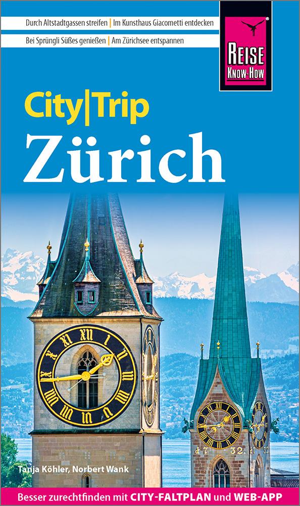 Buchcover Reiseführer CityTrip Zürich