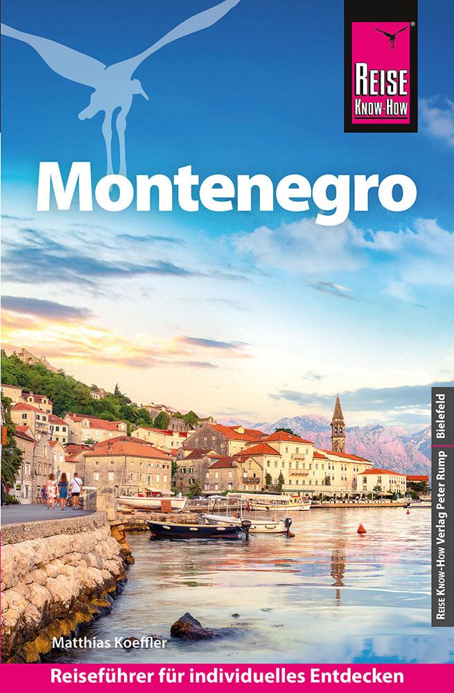Buchcover Reiseführer Montenegro