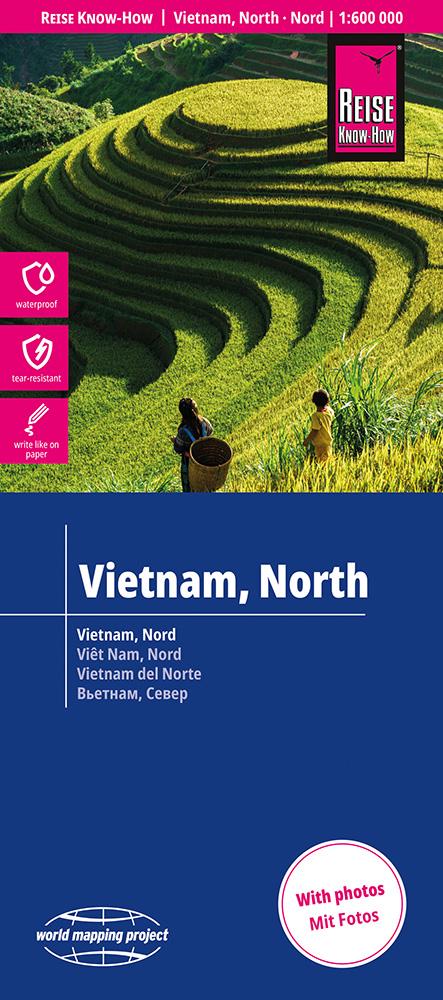 Landkartencover Nordvietnam
