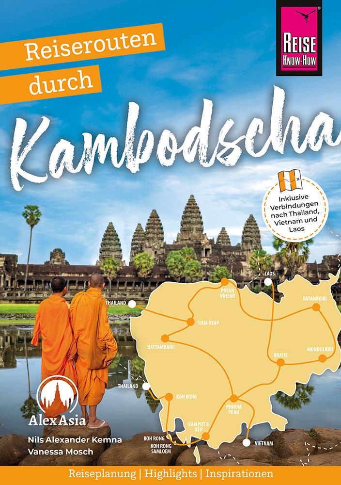 Cover Reiserouten durch Kambodscha