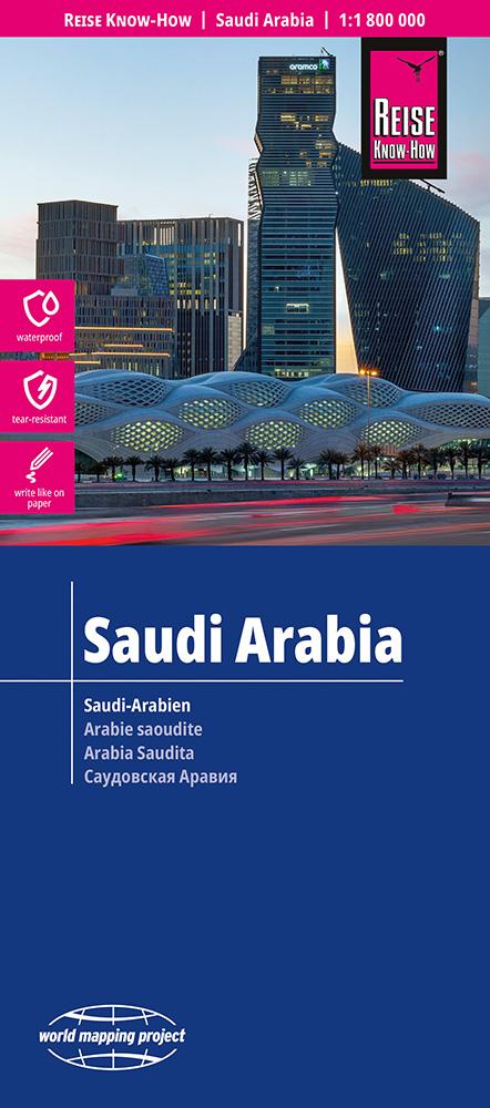 Landkarte Saudi-Arabien 2026 Cover