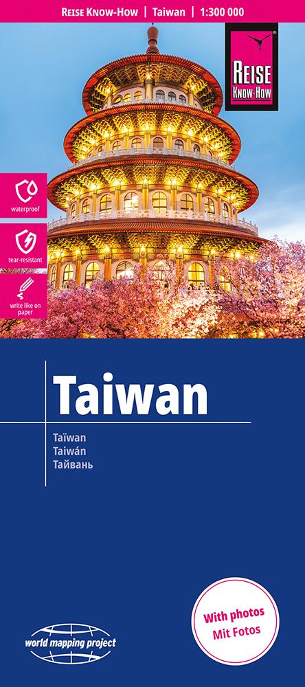 Cover Landkarte Taiwan