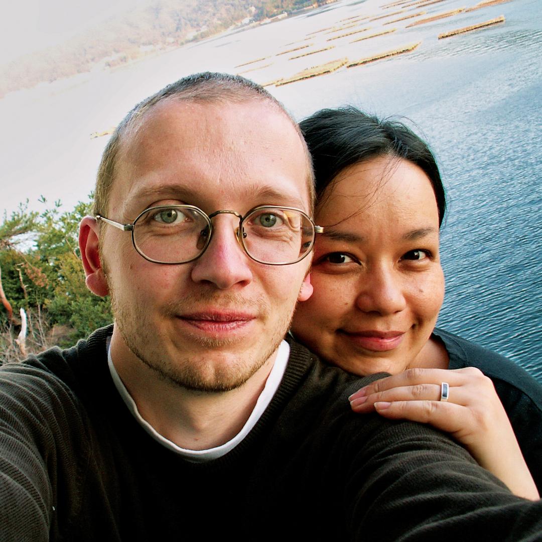 Autor Oliver Hoffmann und Autorin Kikue Ryuno