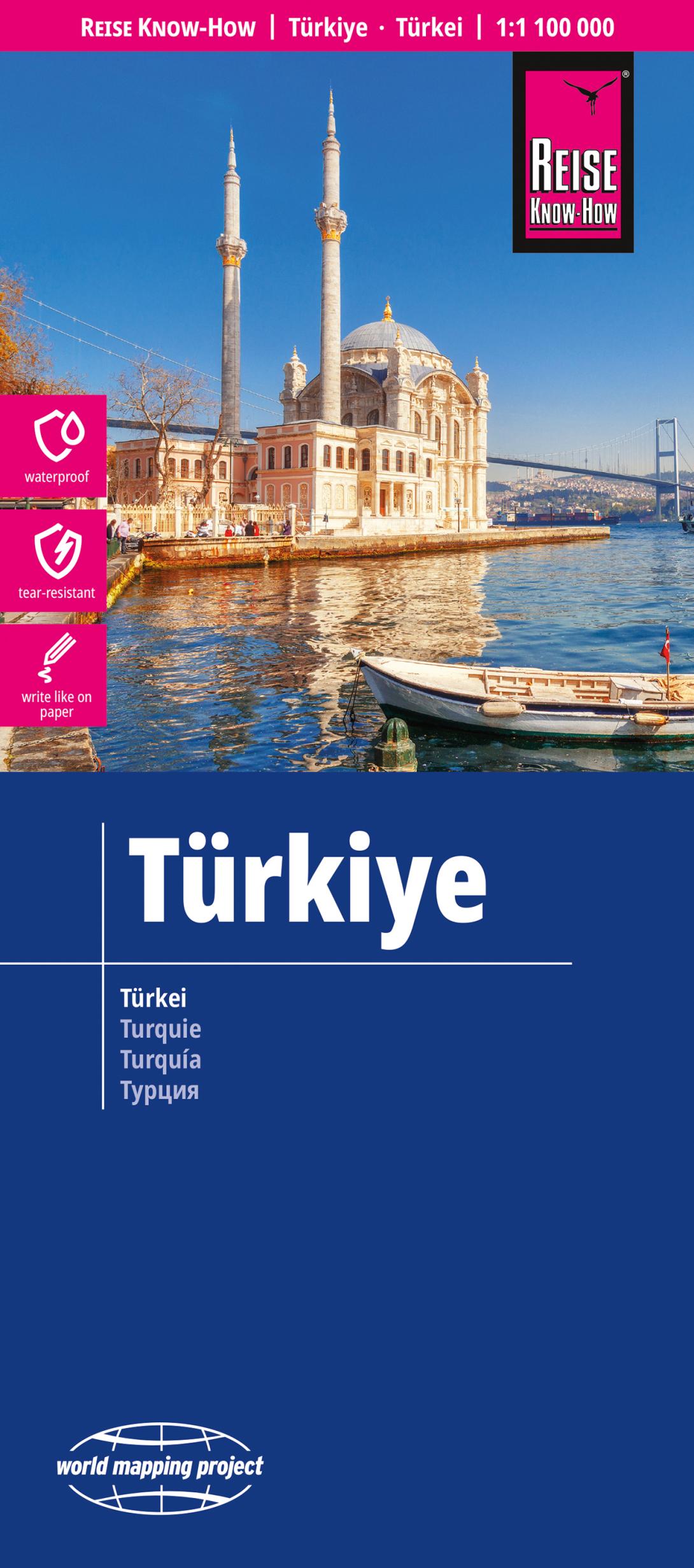 Landkarte Türkei 2026 Cover