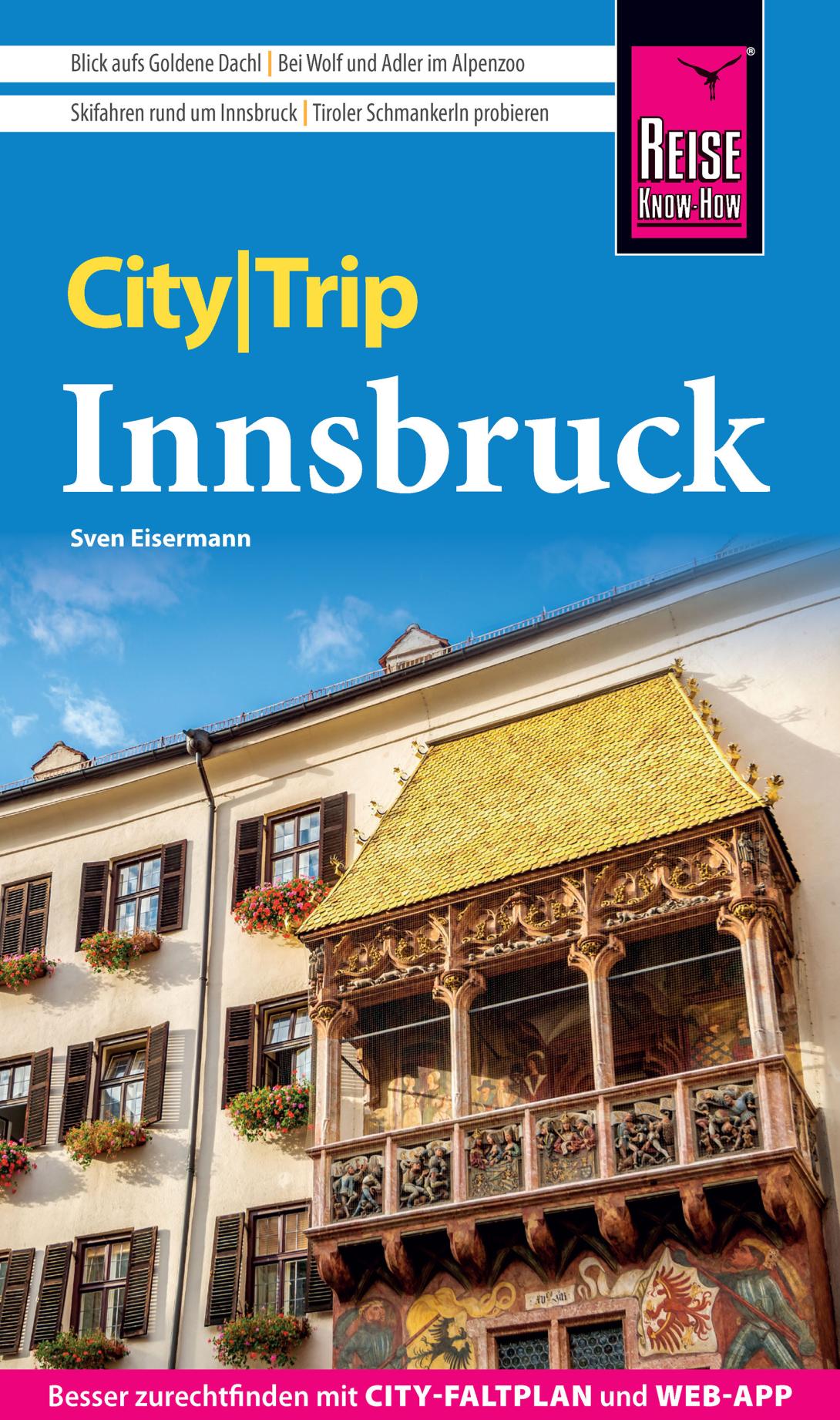 Buchcover CityTrip Innsbruck – Reiseführer von Reise Know-How