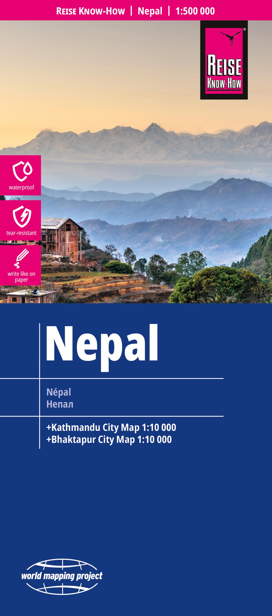 Cover Landkarte Nepal